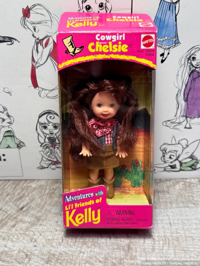 Ковбойша Челси 1998 год — Игровые куклы