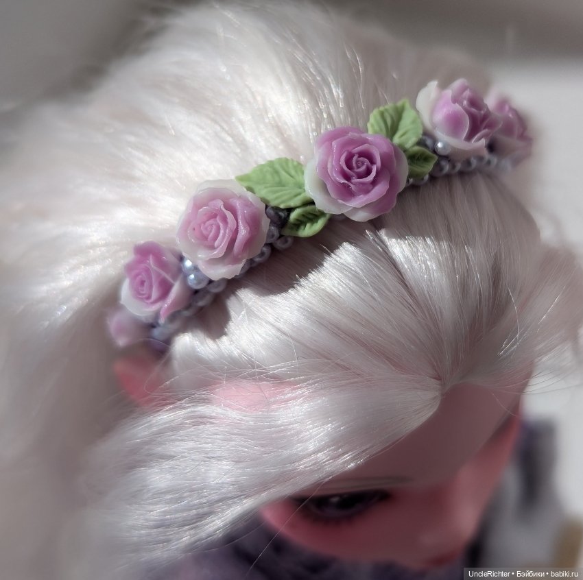 ООАК Лавандовая девочка — ООАК (кастом куклы) (фото 3)