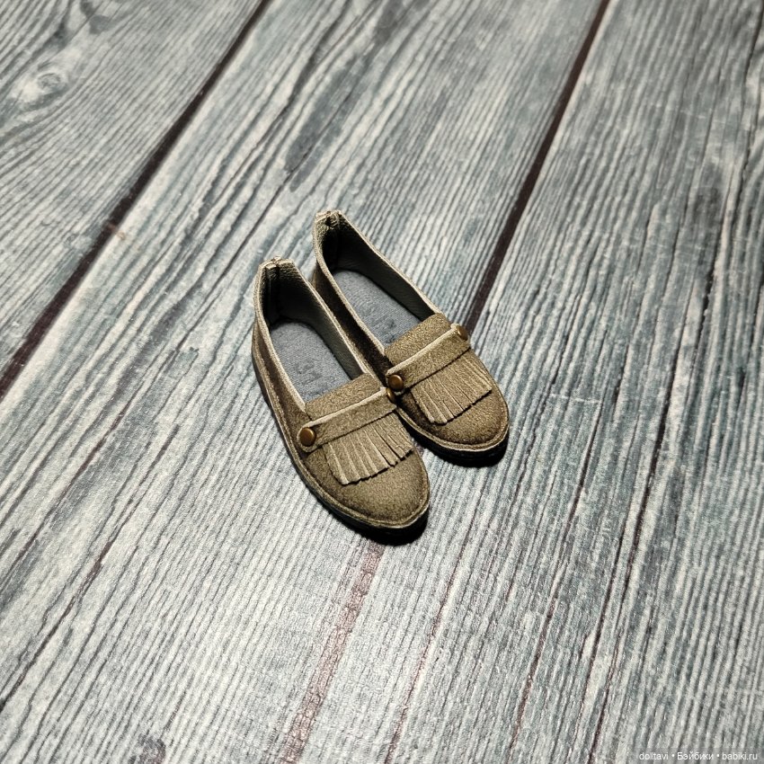 Лоферы 4,5*1,6см болотные (фото 4)