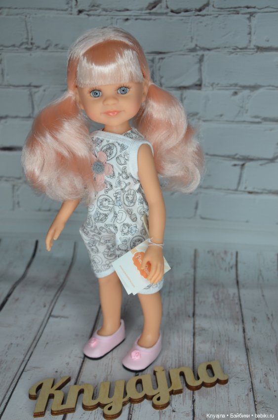 Персиковая Клео (Клепа) от Паола Рейна #2 (фото 6)