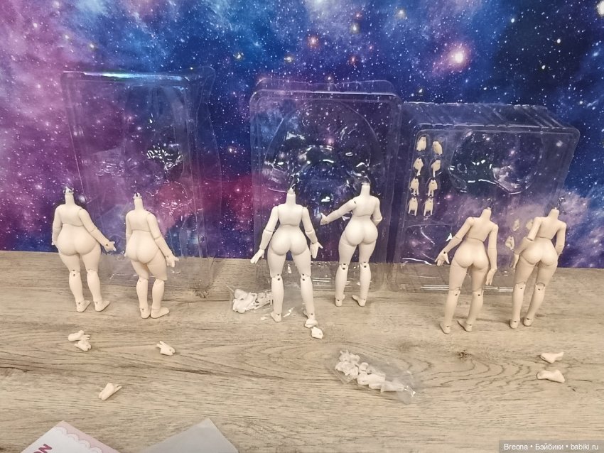 BJD шарнирные тела блайндбоксов (фото 3)