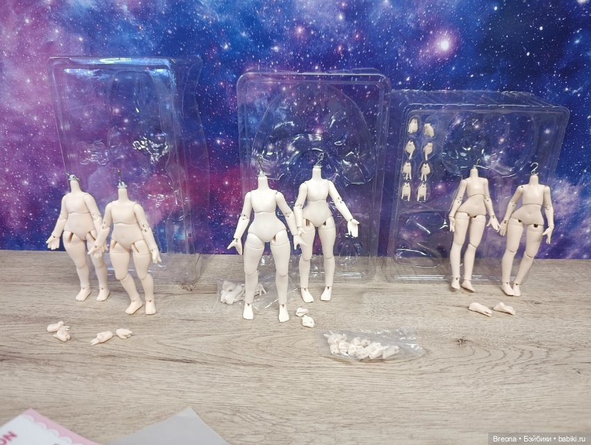 BJD шарнирные тела блайндбоксов (фото 5)