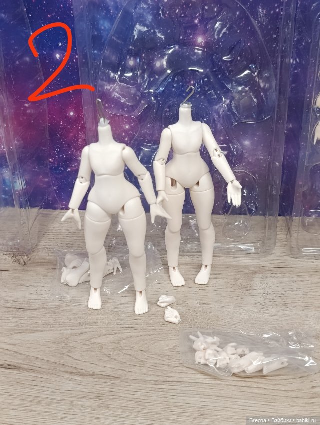 BJD шарнирные тела блайндбоксов (фото 2)