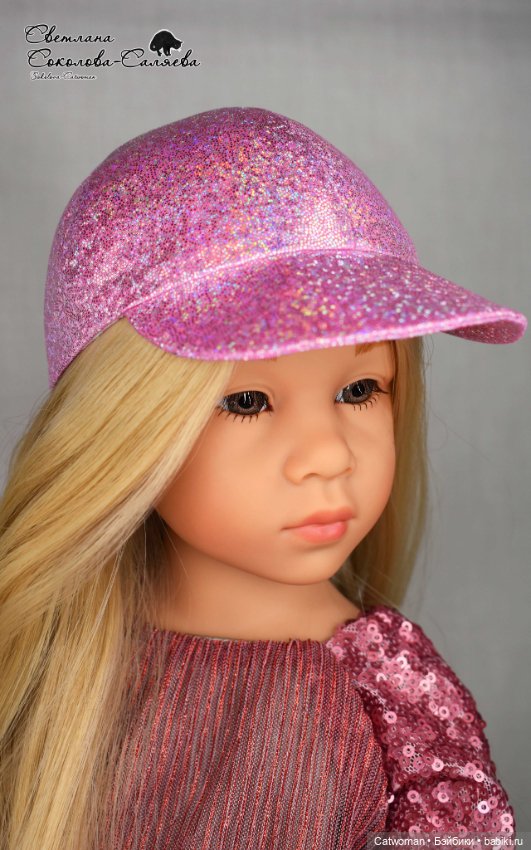 Мастер-класс «Бейсболка для кукол Mia Nines D'Onil, Gotz» (фото 4)