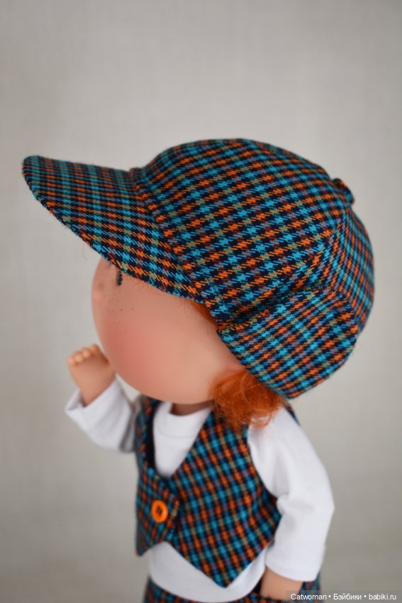 Мастер-класс «Бейсболка для кукол Mia Nines D'Onil, Gotz» (фото 5)