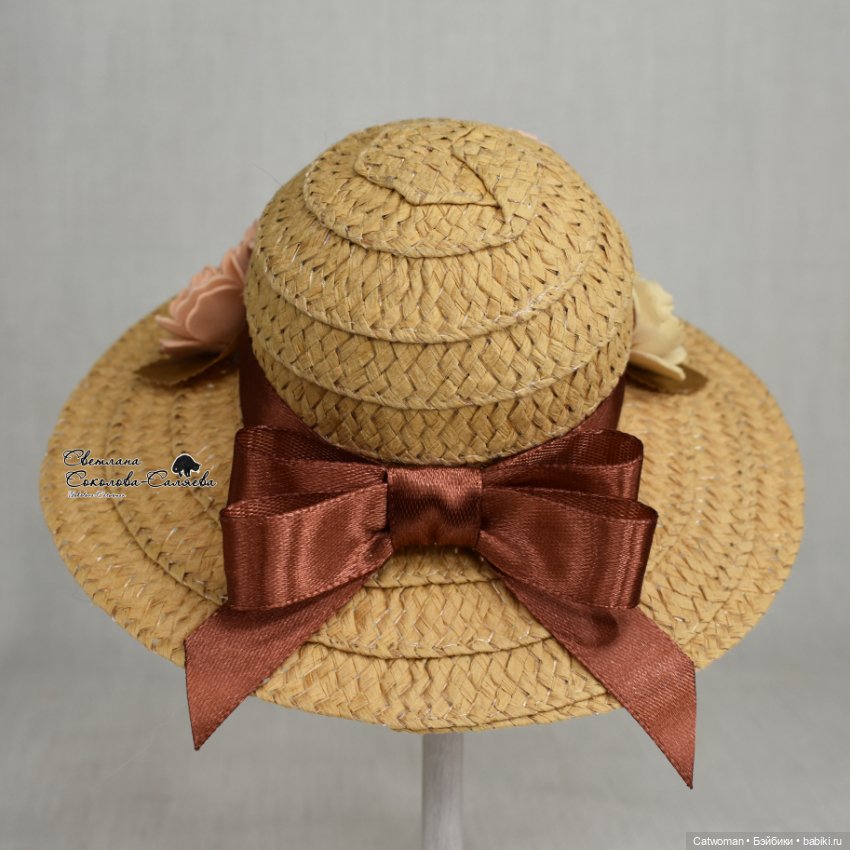Шляпка на куклу Paola Reina (фото 4)