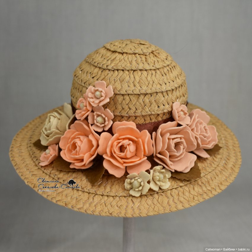 Шляпка на куклу Paola Reina (фото 2)