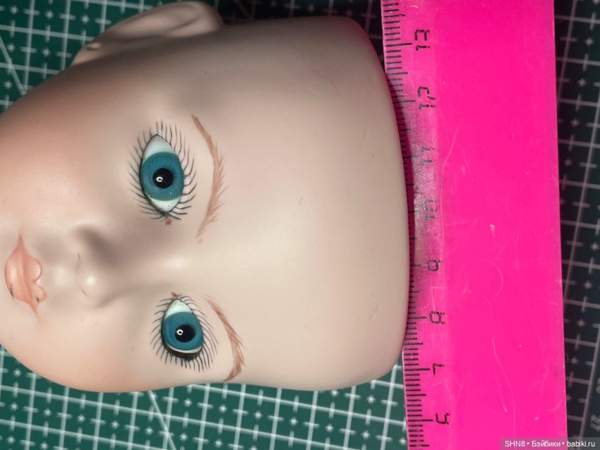 Голова реплика антикварной куклы (фото 4)