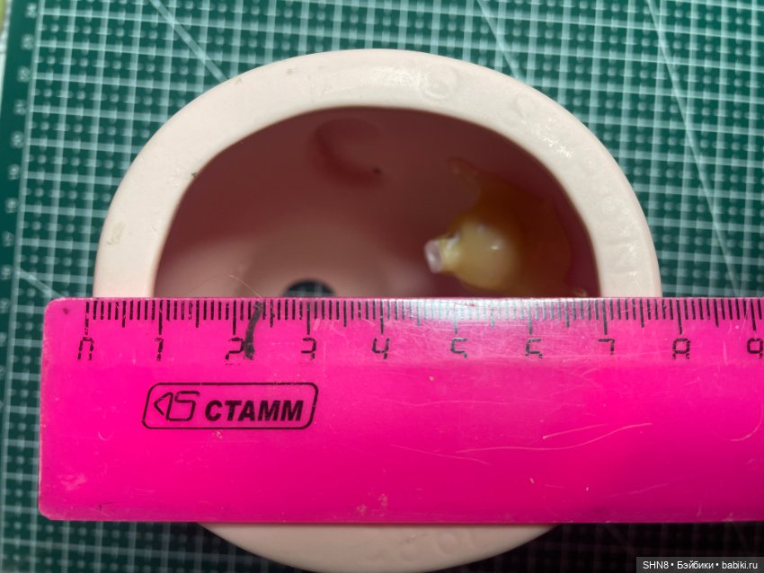 Голова реплика антикварной куклы (фото 8)