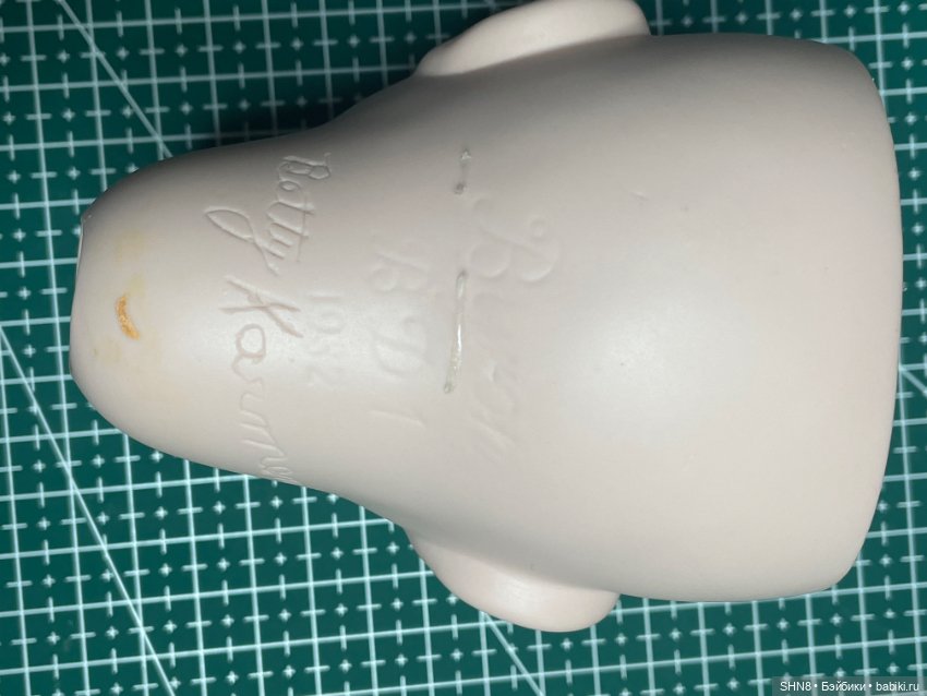 Голова реплика антикварной куклы (фото 2)