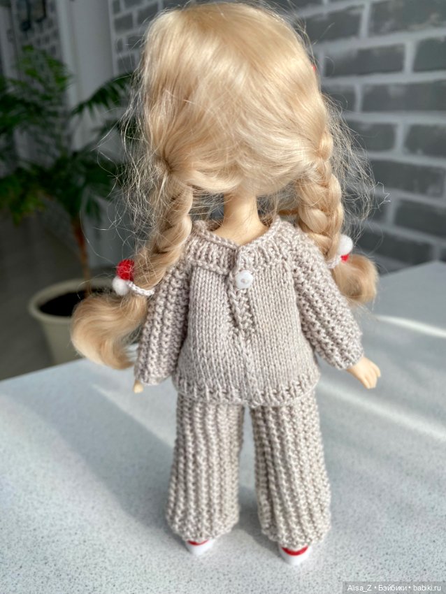 Костюм с пандой — Одежда для кукол (фото 6)