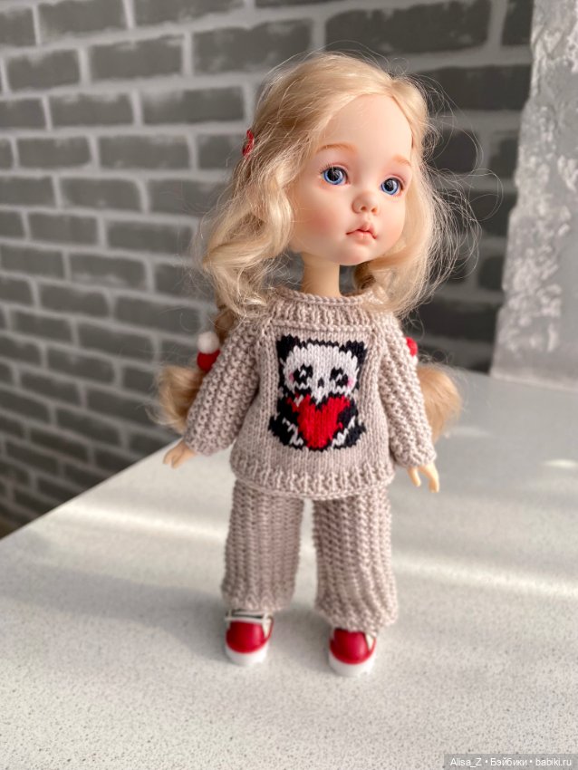 Костюм с пандой — Одежда для кукол (фото 3)