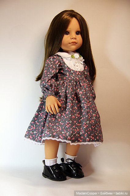 Выкройка платья с манишкой для кукол Готц 50 см на классическом теле (PDF) (фото 4)