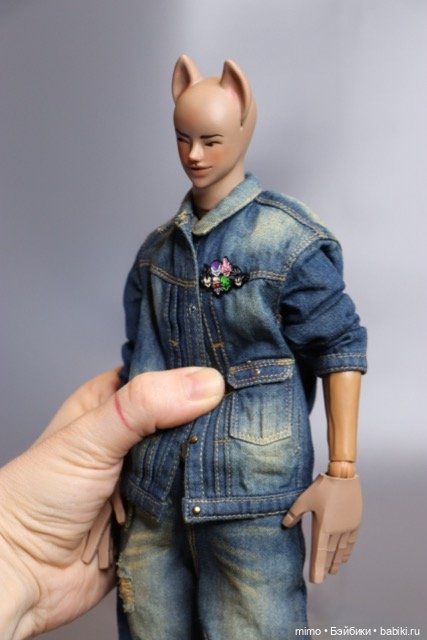 Голова Волка mimo_marina — Авторские куклы (фото 4)