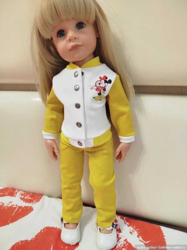Куртка и джинсы для кукол готц (фото 5)