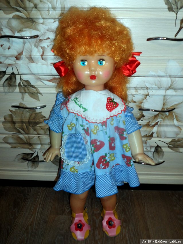 Кукла СССР.Маринка-флиртушка (ф-ка 8 Марта)