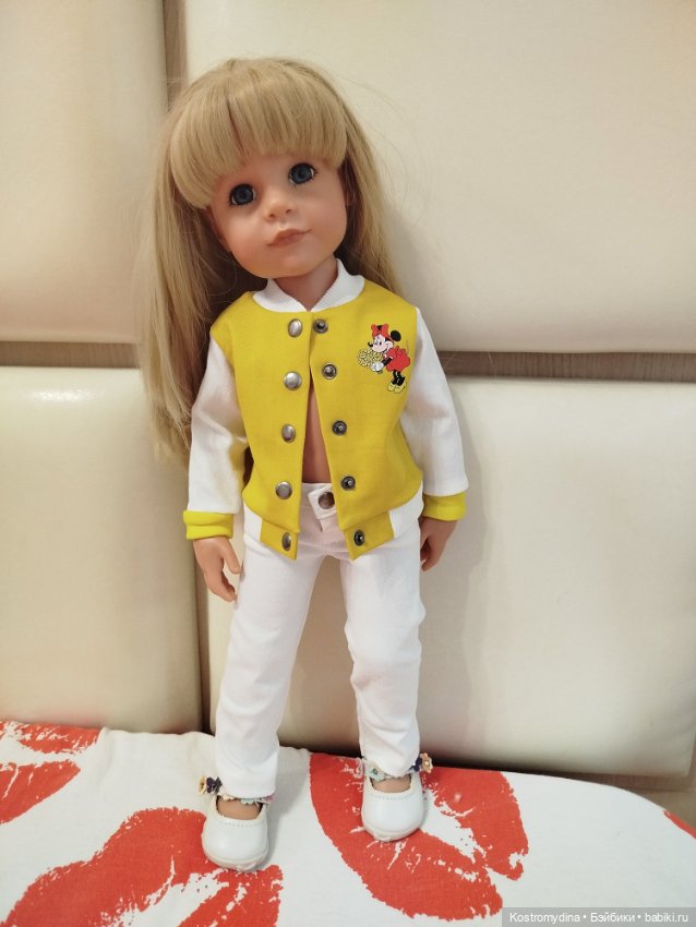 Куртка и джинсы для кукол готц