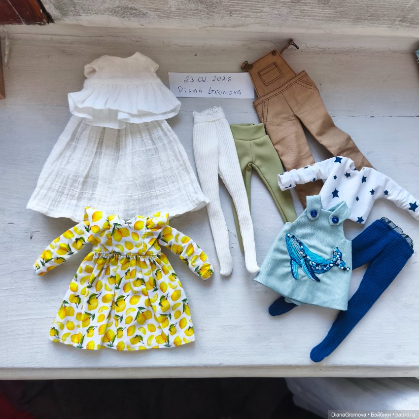 Одежда для 1/6 (azone, blythe, obitsu, barbie и др)