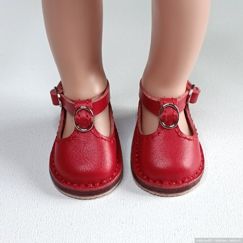 Туфли из натуральной кожи для Паола Рейна (фото 7)