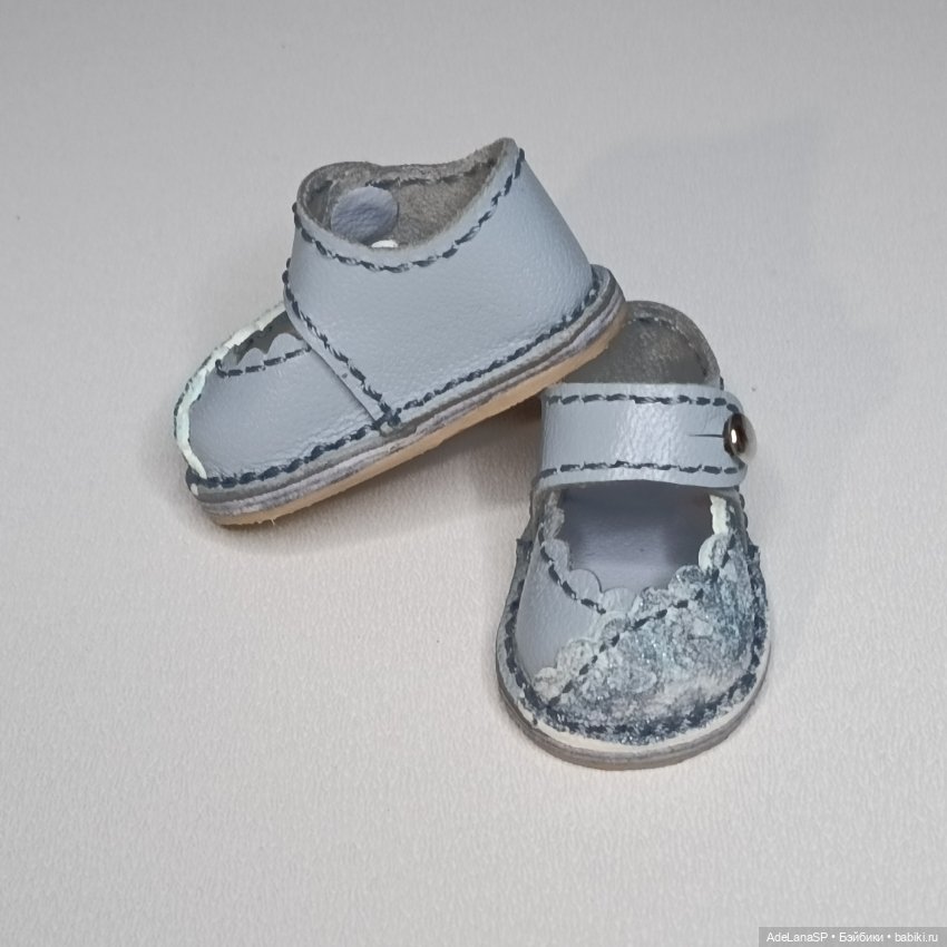 Туфли из натуральной кожи для Паола Рейна (фото 5)