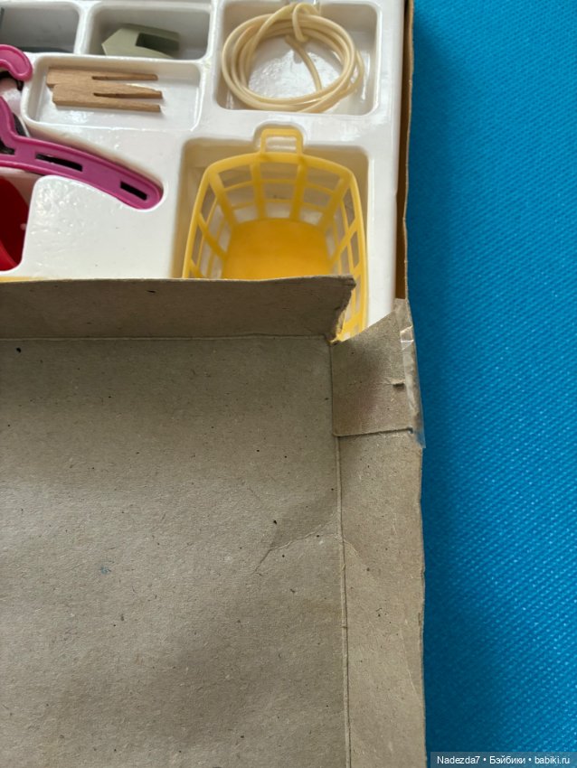 Набор для стирки ГДР — Кукольная мебель (фото 2)