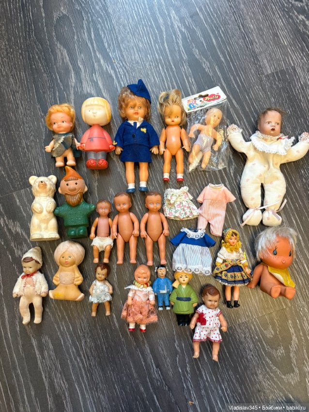 Мелкие куклы и пупсы — Винтажные куклы и игрушки детства (фото 2)