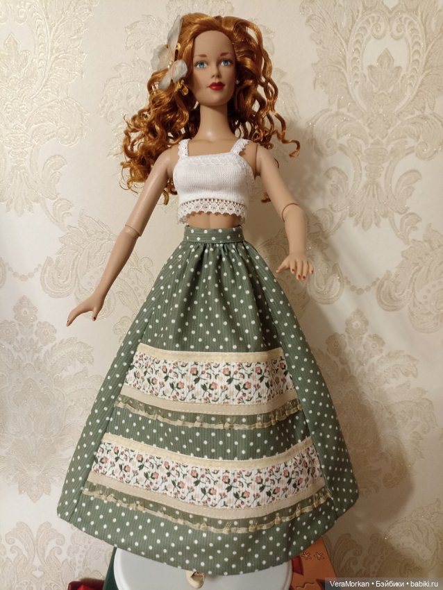 Платье для кукол Тоннер и им подобным (фото 5)
