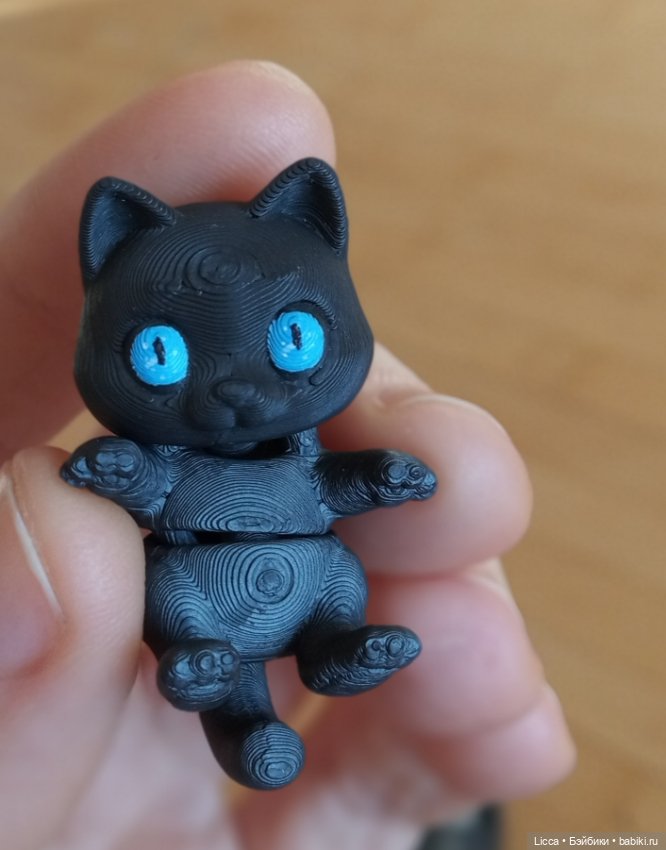 Котик 3 д печать — Игрушки для детей (фото 6)