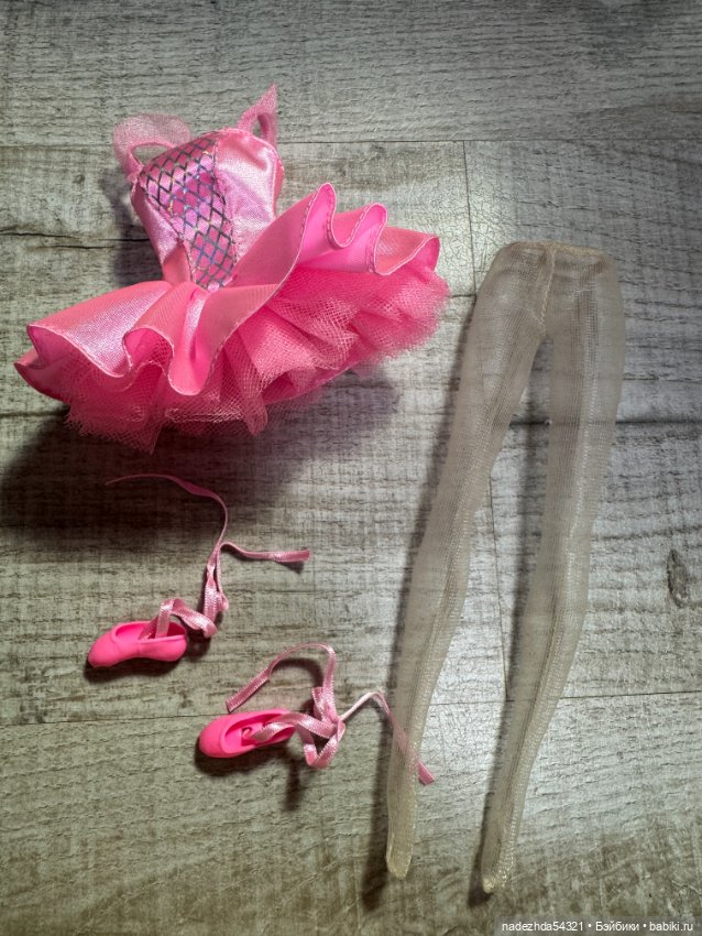 Частичный аутфит Барби Балерины Одиль. 2024 год
