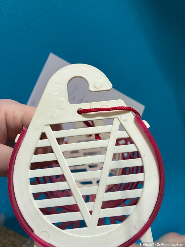 Кроватка для кукол СССР — Кукольная мебель