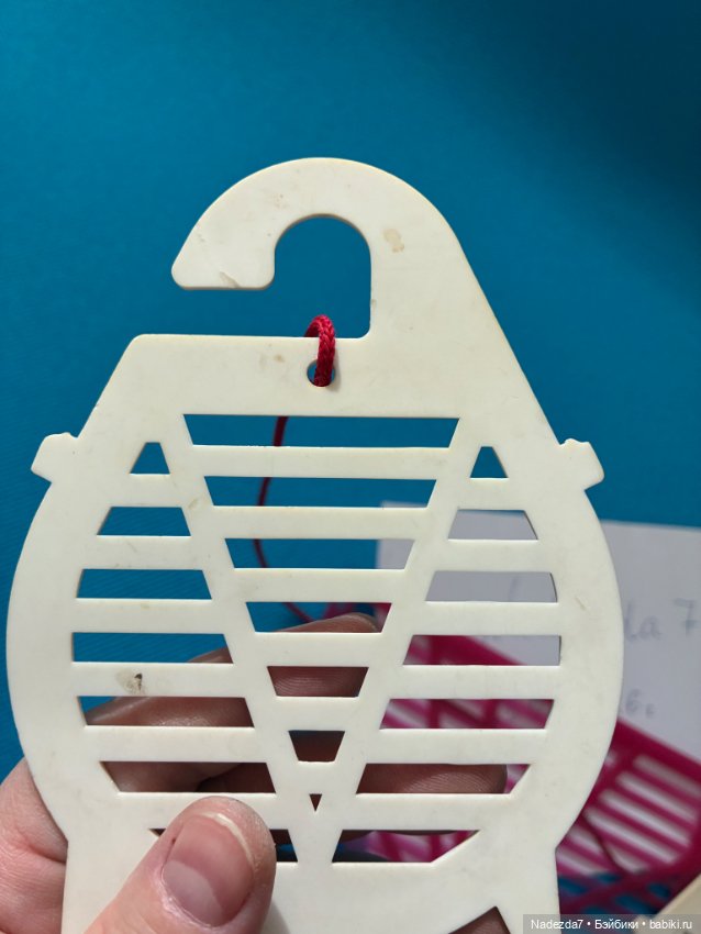 Кроватка для кукол СССР — Кукольная мебель (фото 4)