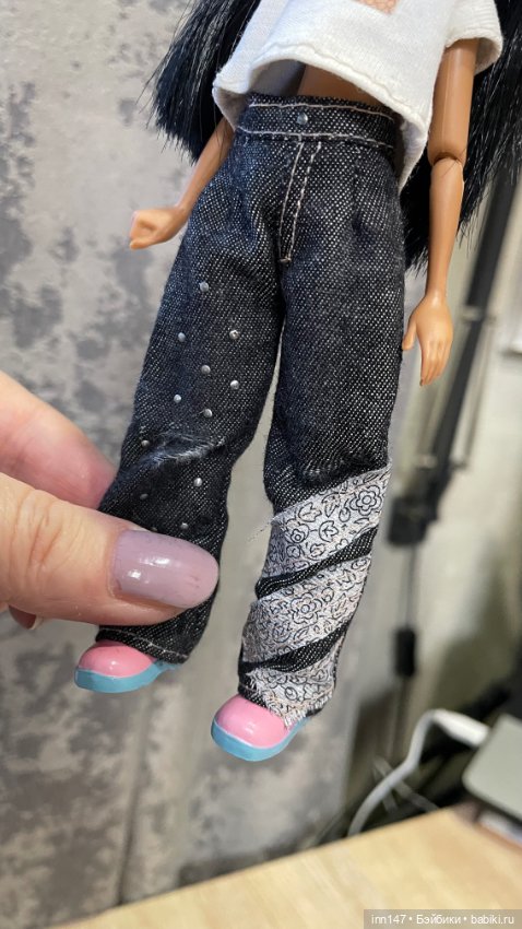Джинсы на рост 16-16.5 см (фото 2)