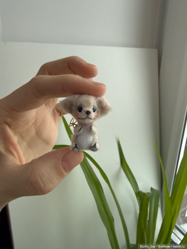 Собачка от remiA — Авторские игрушки