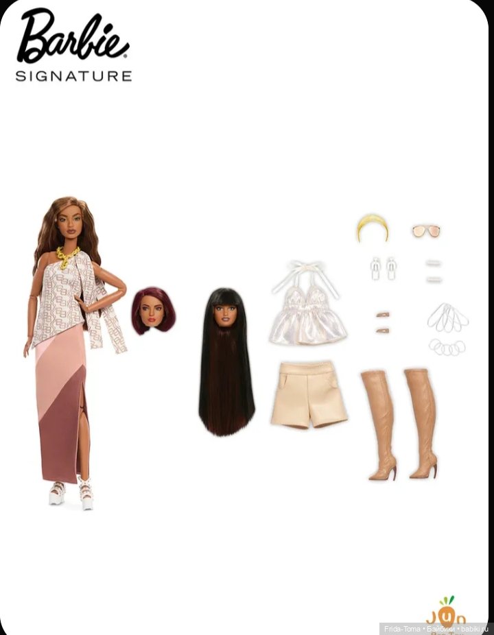 Barbie you create neutral kit 001 Barbie basics аутфит