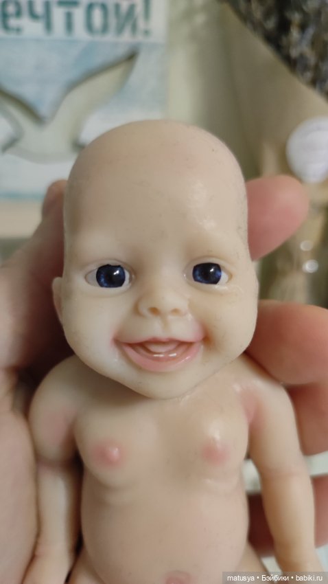 Малыш мальчик силиконовый реборн (фото 3)