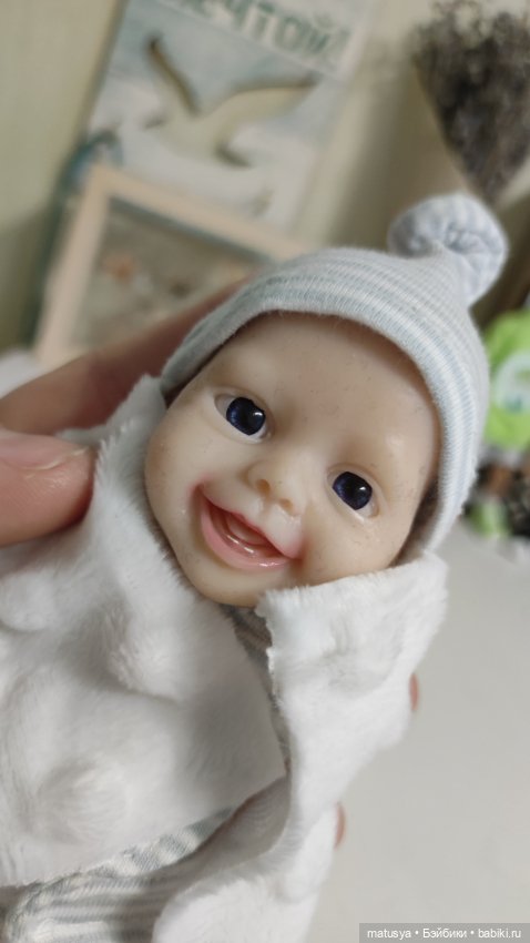 Малыш мальчик силиконовый реборн (фото 7)