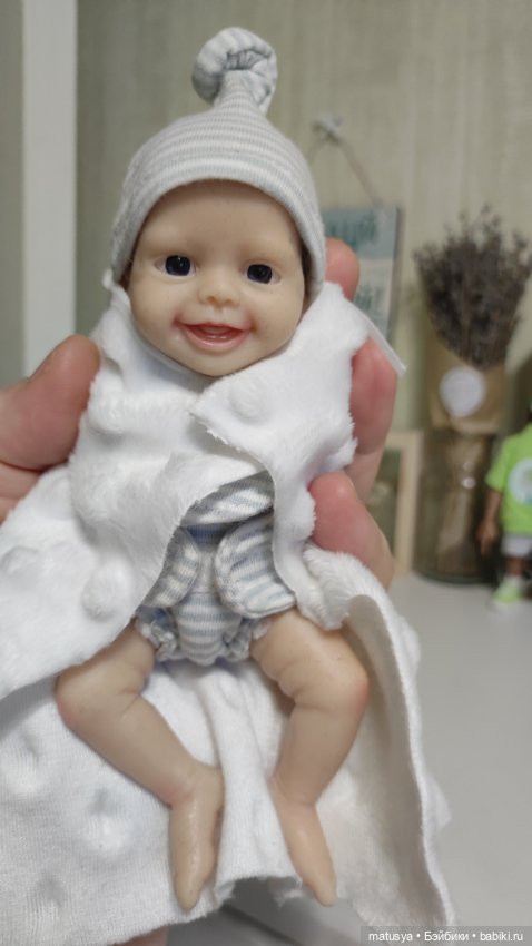 Малыш мальчик силиконовый реборн (фото 6)
