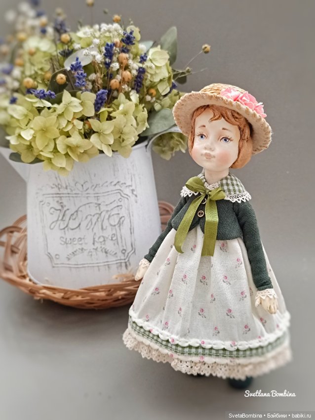 Куколка в стиле "Ретро" — Авторские куклы