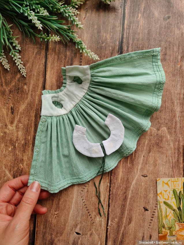 Одежда для кукол 1/6 (Blythe, Pullip, Landoudou, Monsterhigh, Poppy Parker) - платье 25 (фото 5)