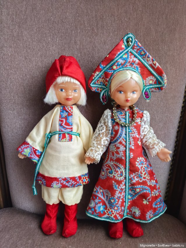 Иван да Марья — Винтажные куклы и игрушки детства