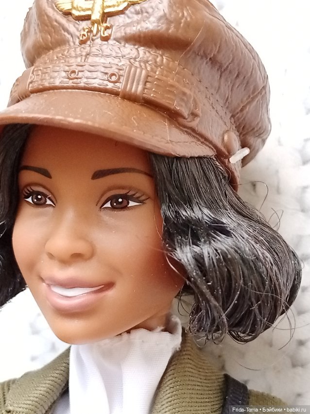 Голова барби Бесси Колмен Barbie Bessie Coleman (фото 2)