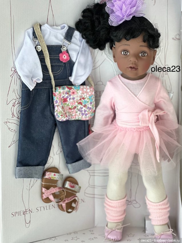 Кукла Gotz Ханна афроамериканка 2022 г.в. (2)