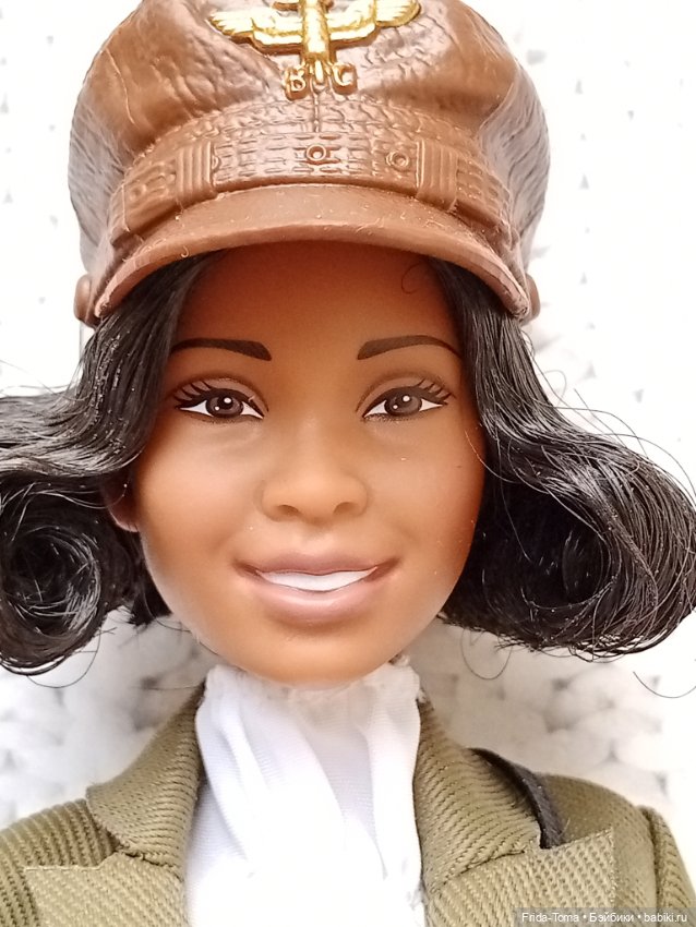 Голова барби Бесси Колмен Barbie Bessie Coleman
