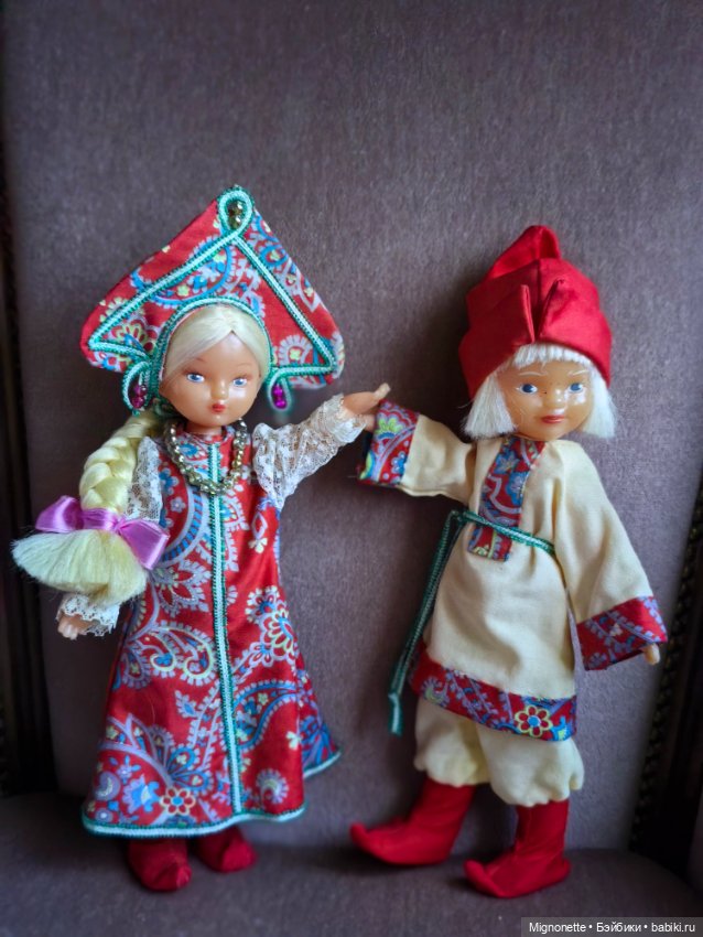 Иван да Марья — Винтажные куклы и игрушки детства