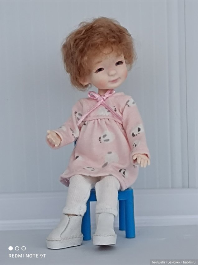 Авторская шарнирная кукла Лиза (фото 2)