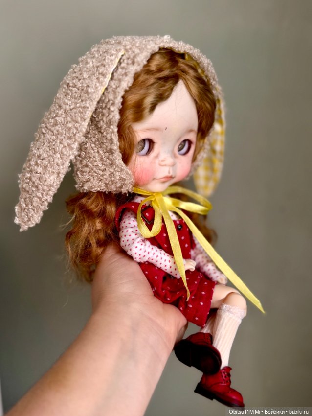 Чепчик зайка на Блайз — Одежда (фото 2)