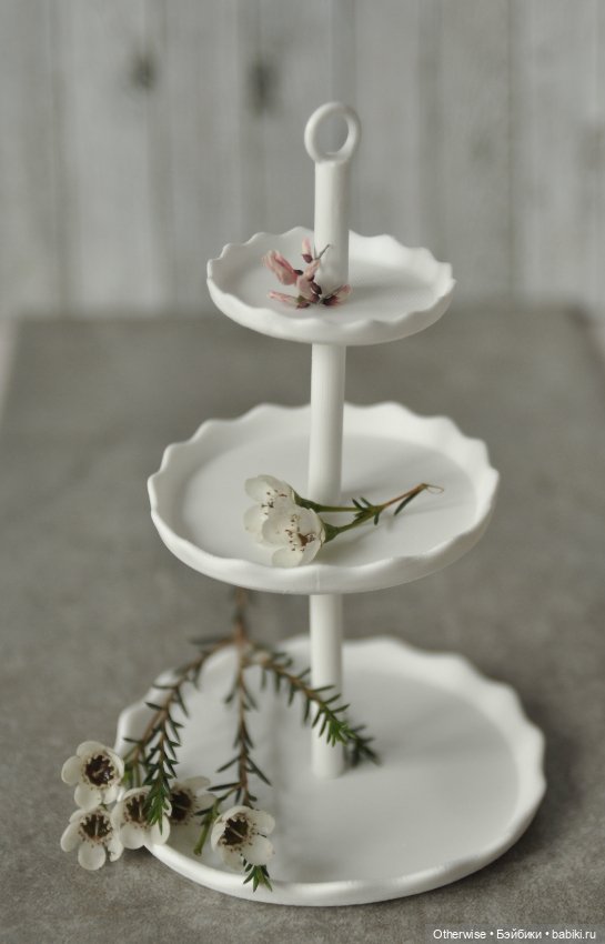 Посуда чашки для кукол БЖД Барби Паола Рейна blindebox (фото 5)