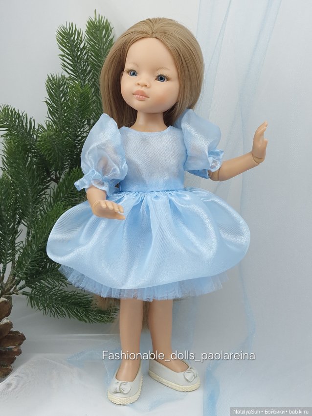Нарядное платье на кукол Paola Reina (фото 3)