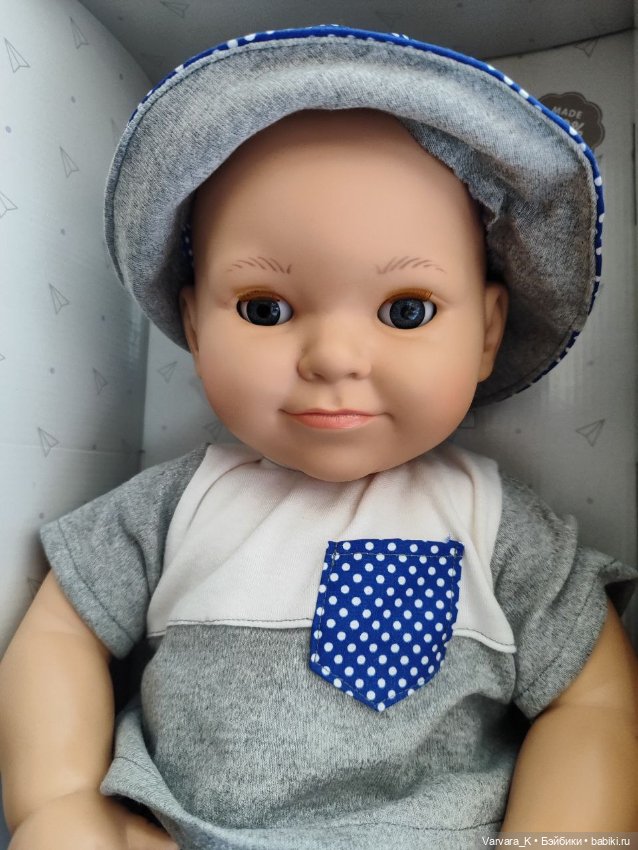 Paola Reina мягконабивная кукла - мальчик Адриан, 60 см (фото 4)