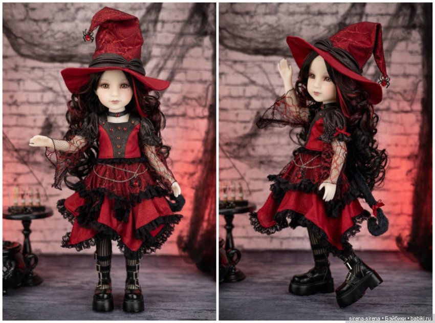 Максин Хэллоуин Руби Ред, Maxine Ruby Red, 17, комплект